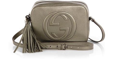 gucci silver disco bag|gucci soho disco discount.